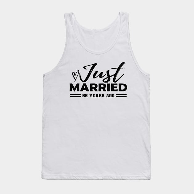 65th Wedding Anniversary - 65 years anniversary Tank Top by KC Happy Shop